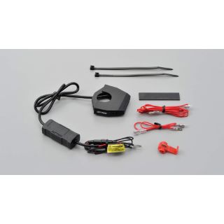 Bild von DAYTONA SLIM 2-Fach USB Steckdose zur Lenkerbefestigung 
